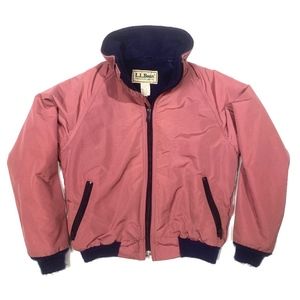 Vintage L.L. Bean Fleece Lined Women's Jacket